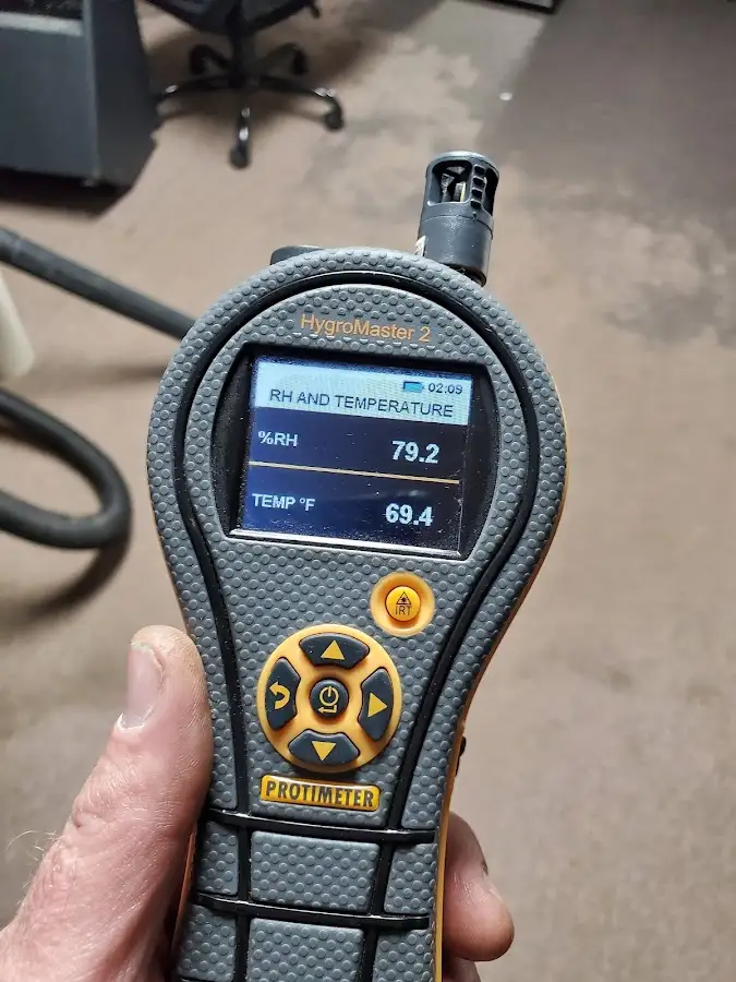 Moisture meter humidity assessment for Fire & Smoke Damage Restoration in Millersville